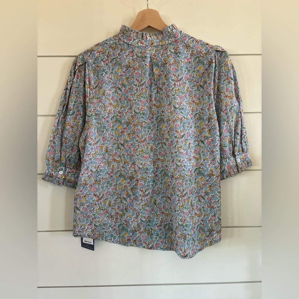 Democracy Multicolor Floral Blouse NWT - Picture 4 of 4